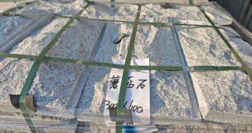 佛山芝麻白蘑菇石，自然面