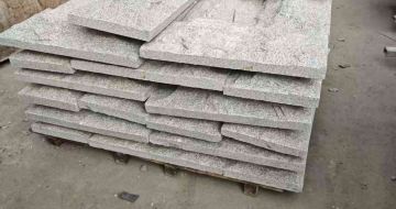 佛山芝麻白蘑菇石，自然面