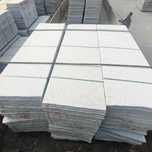 佛山芝麻白毛板，石材毛板