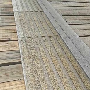 佛山黄金麻盲道石 盲条