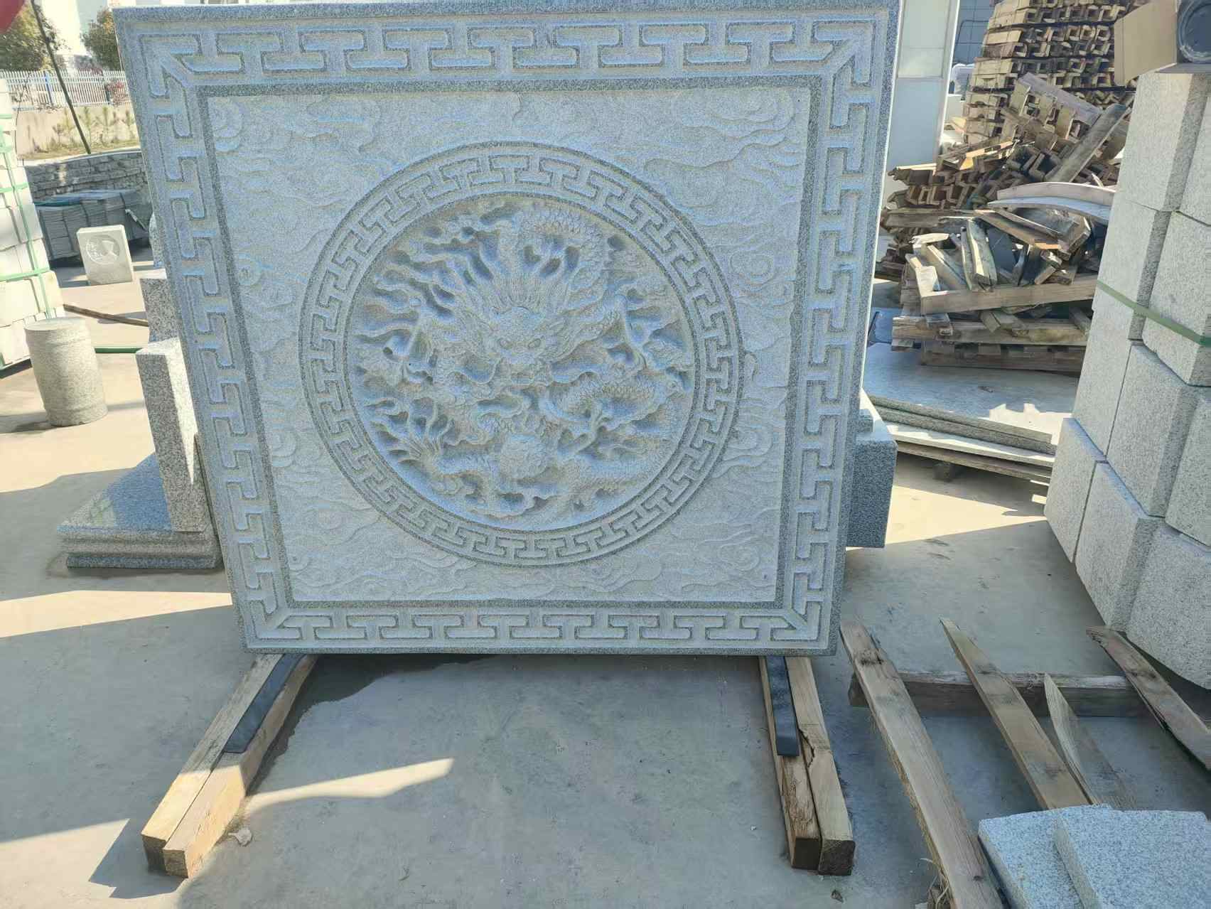 佛山芝麻白芝麻灰别墅雕刻板