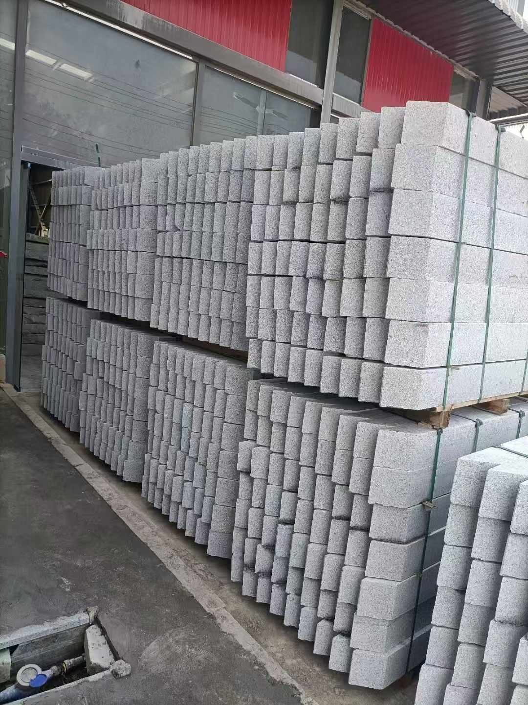 佛山芝麻白树围石 树池