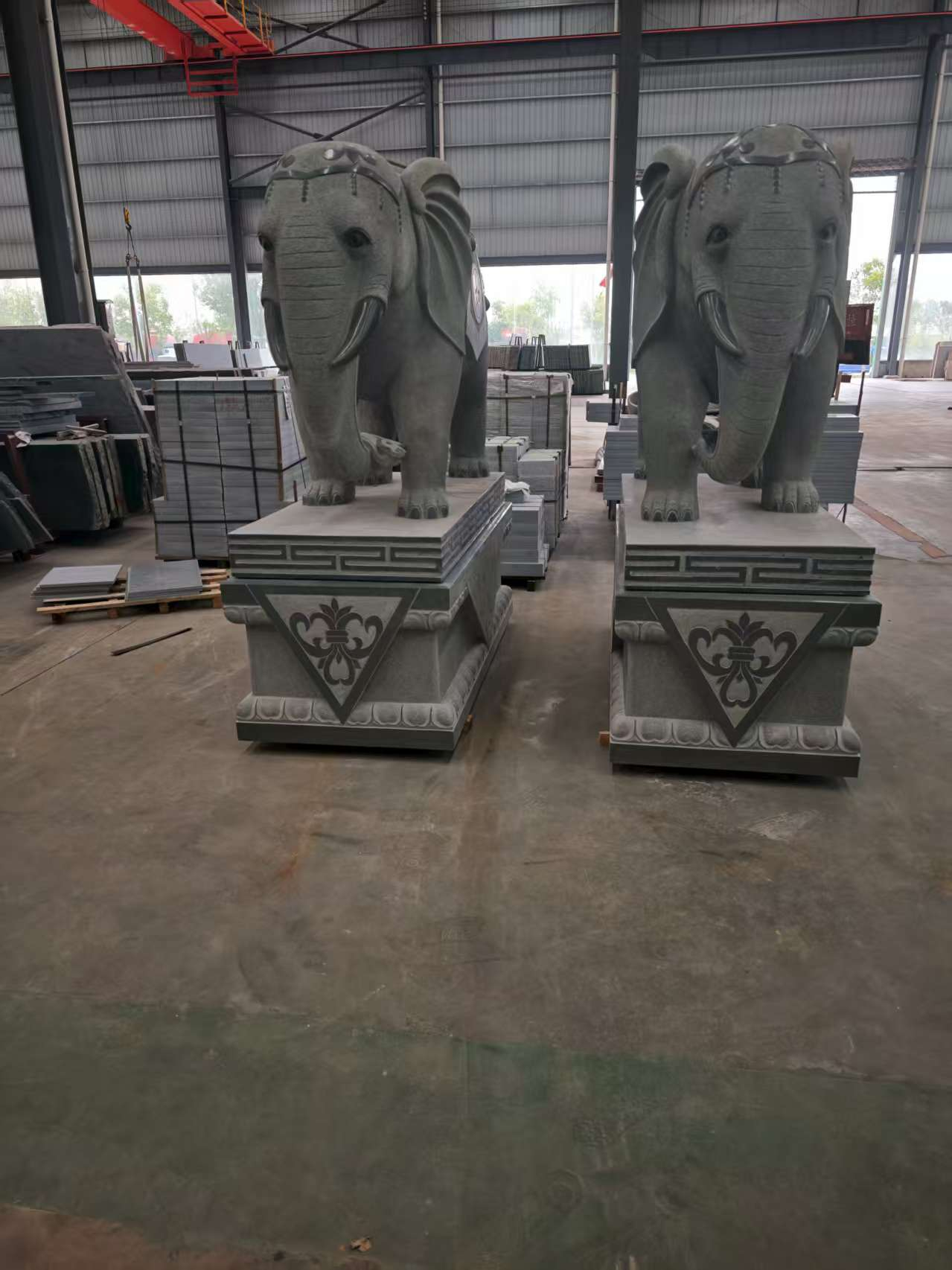 佛山芝麻灰花岗岩对象 芝麻白芝麻灰大象