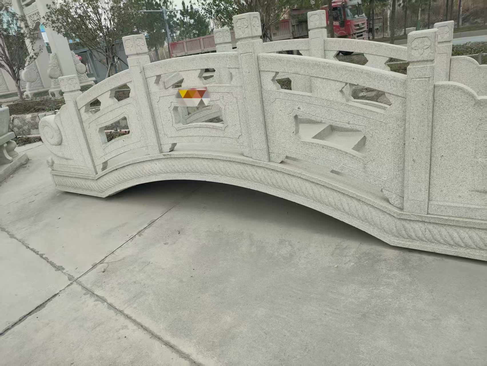 佛山芝麻白拱桥，石桥